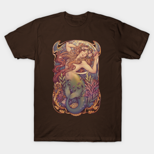 Mermaid T-Shirt - ANDERSEN LITTLE MERMAID NOUVEAU by Medusa